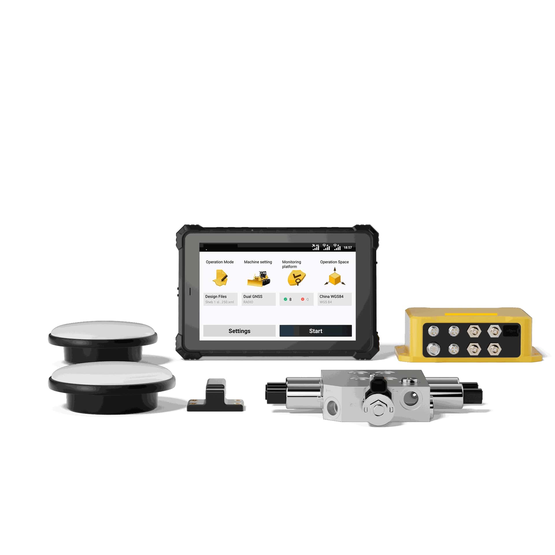 NAVMOPO H39 PRO 3D Система нивелирования для бульдозера