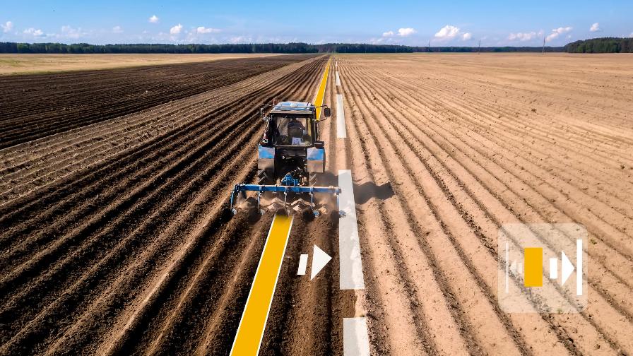 Корректировка направляющей линии