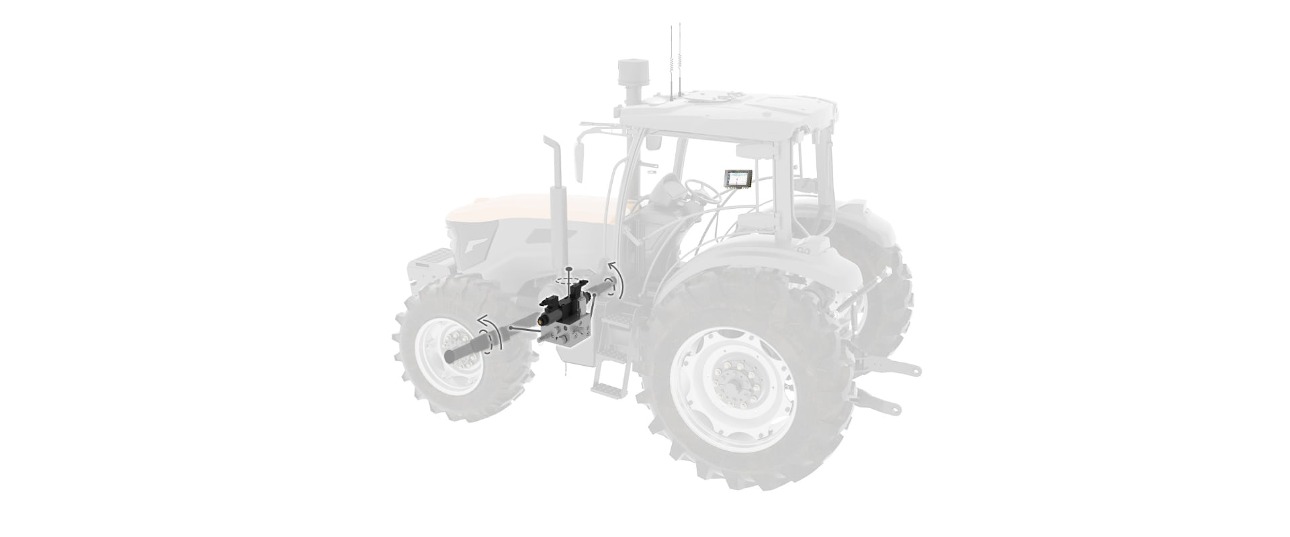 Мощное рулевое управление для крупной сельскохозяйственной техники