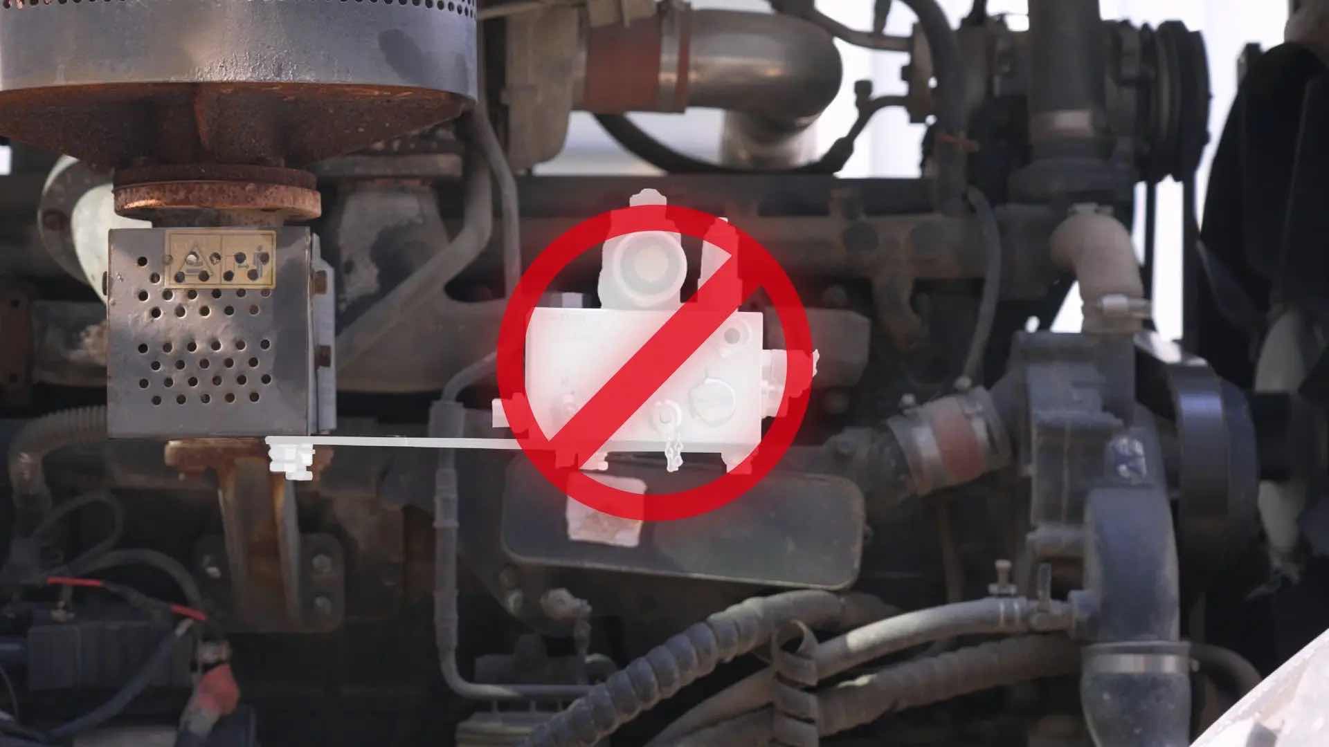 Без установки гидравлического клапана