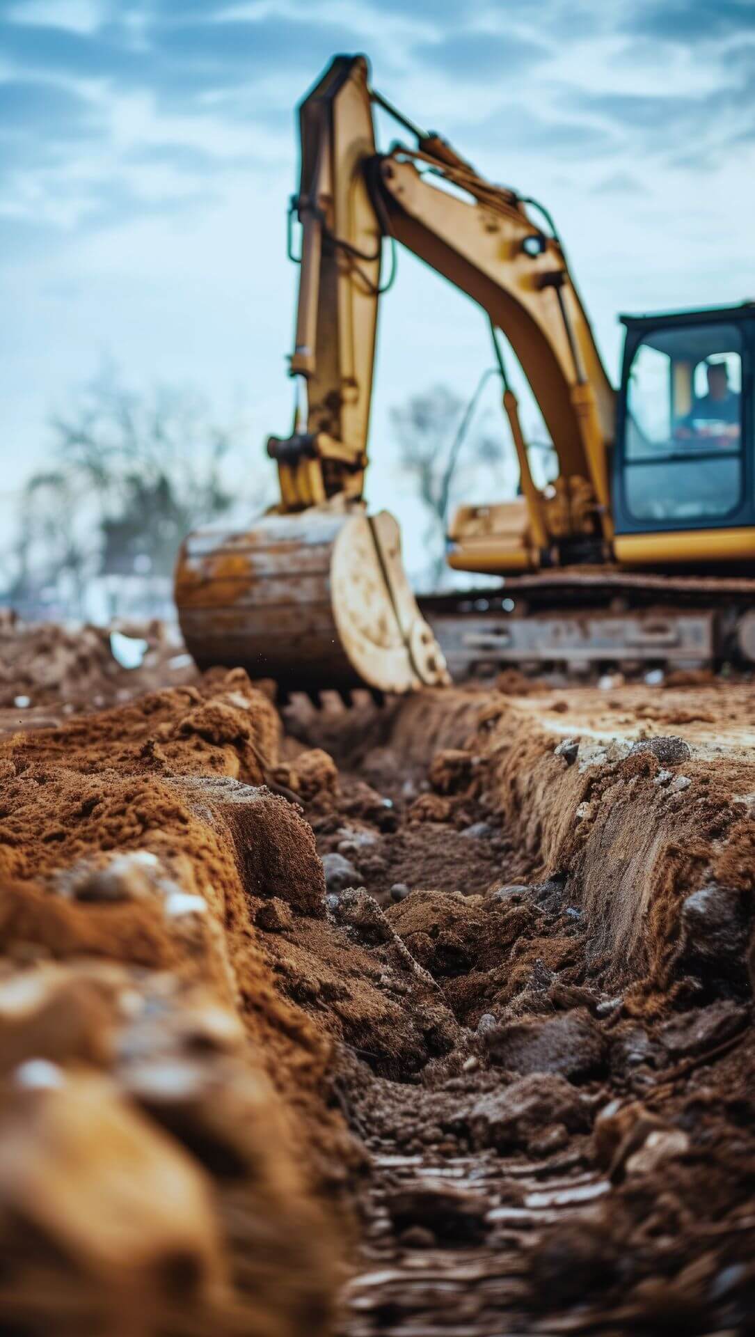 Рытье траншей