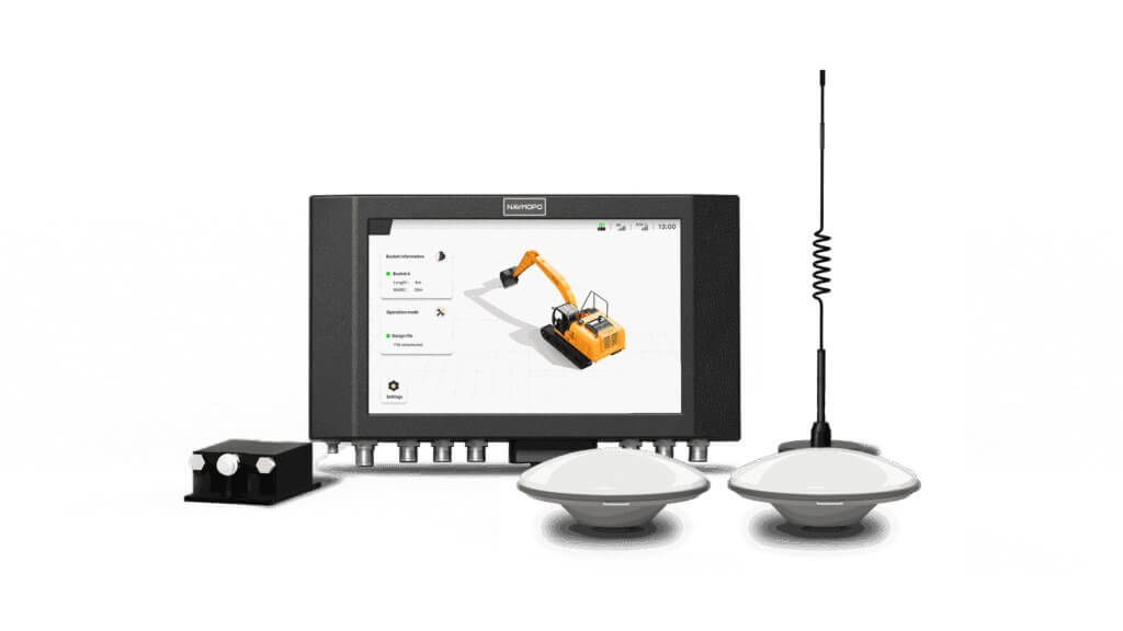 NAVMOPO GR31 3D Система наведения для экскаватора